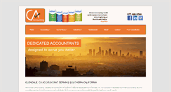 Desktop Screenshot of caaccounting.com